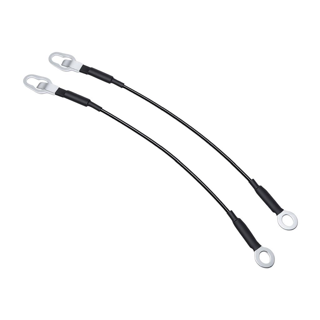 2pcs Tailgate Support Cable Straps Left and Right Replacement for Ford 5L5Z9943052AA 5L5Z9943053AA Tailgate Cable