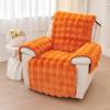 EIFLOY Plush Recliner Chair Cover 1 Piece, Winter Velvet Armchair Slipcover, Non-slip, for Living Room, Home Decor