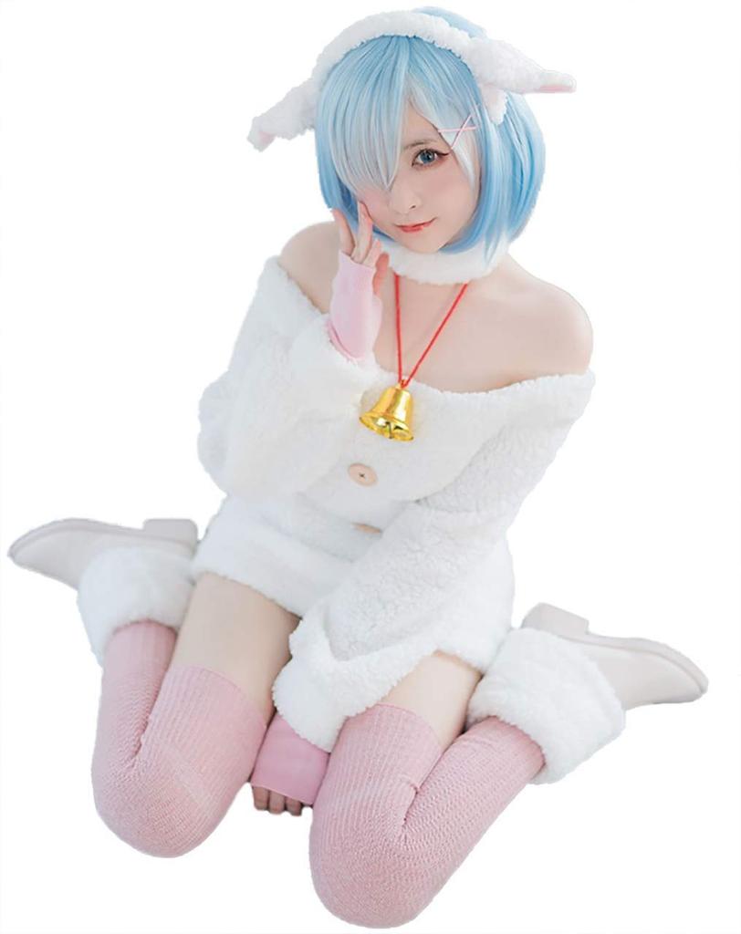 Life in Another Rem Cosplay Halloween Sheep Wolf and Seven Little Goats Little [milky time] ReZERO -Starting World- ReZero (Rem, Goat)