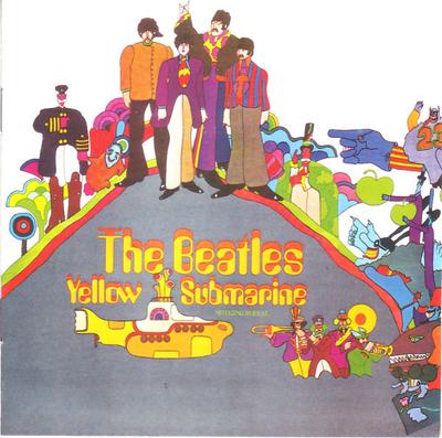 CD BEATLES - Yellow Submarine DP7464452 Parlophone 1987 Ne Japānas roks Lietots
