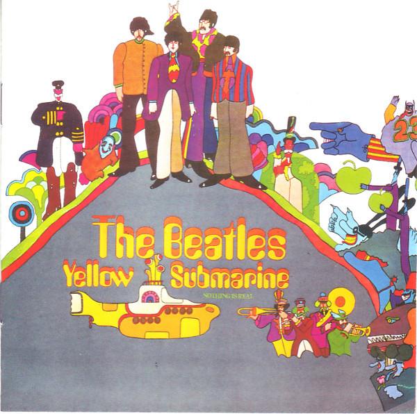 

CD BEATLES - Yellow Submarine DP7464452 Parlophone 1987 Не Япония Рок Б/У