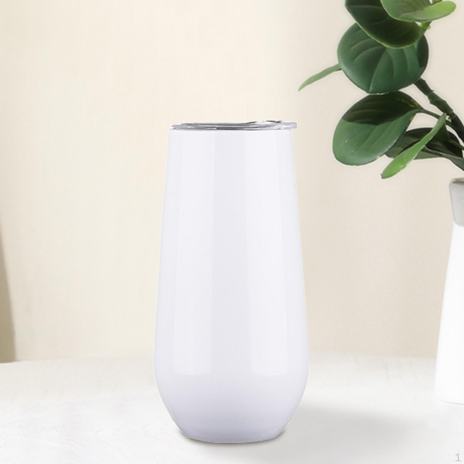 

Стакан для вина из нержавеющей стали, 180 мл, подарок для ее путешествия, кофейная кружка, 6 унций, летний дом