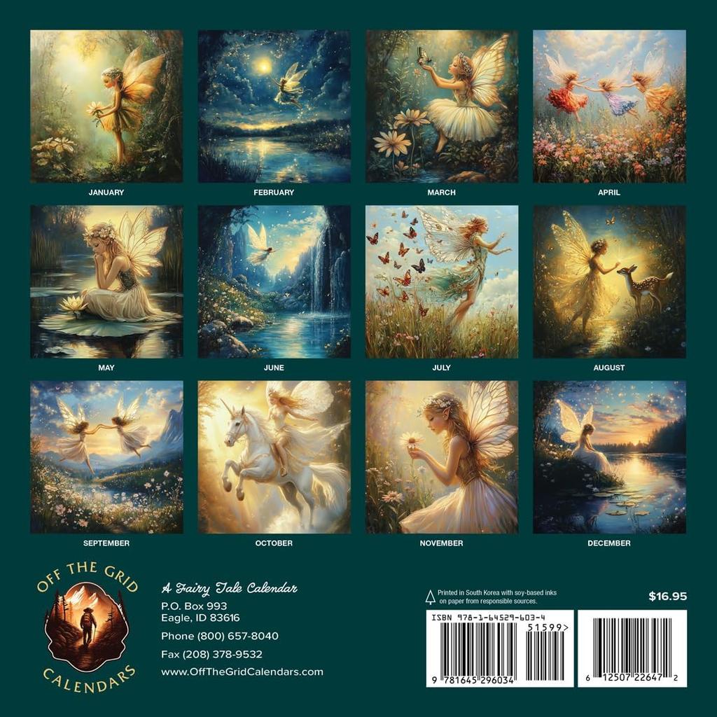 2026 A Fairy Tale Calendar