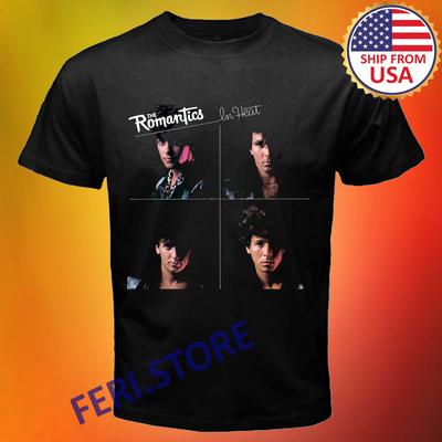 The Romantics In Heat Uomo Nero Taglia dalla S alla 3XL