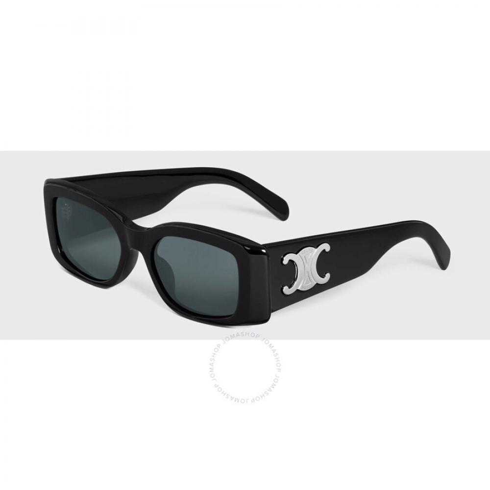 

Жіночі сонцезахисні окуляри Celine Maxi Triomphe Smoke Rectangular Cl40305u 01a 54