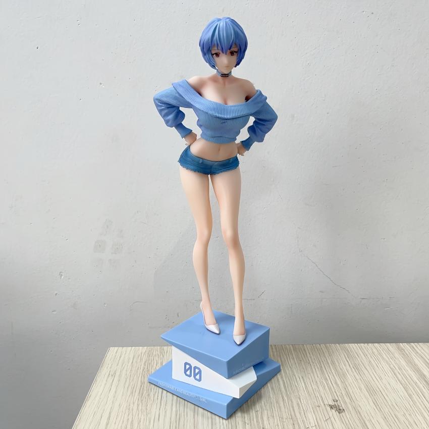 Neuankömmlinge 25CM Neon Genesis Evangelion Ayanami Rei Ver. Mädchen Figur PVC Spiel Statue Anime Modell Action Erwachsene Puppe Spielzeug Geschenke