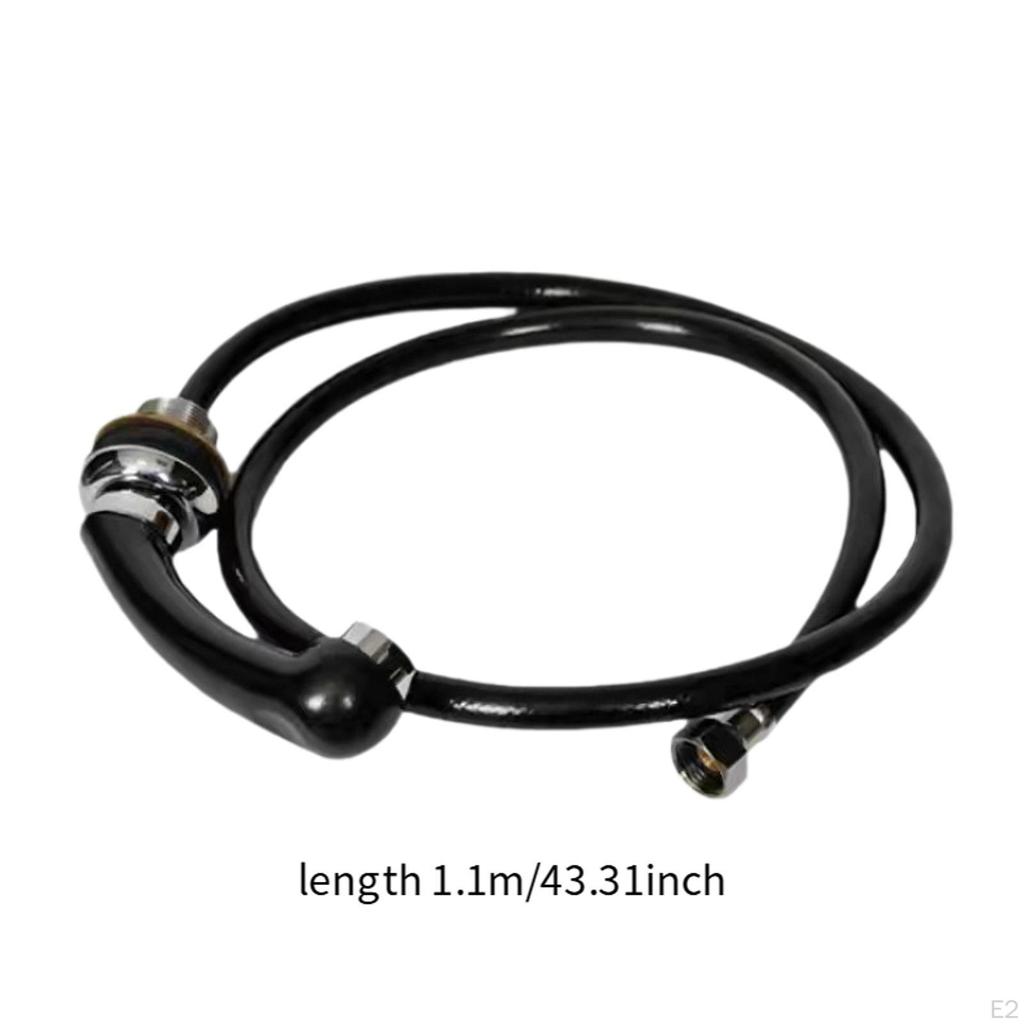 Náhradní sprchová hlavice pro kadeřnický mycí box, Praktická pohodlná hadice s rozprašovačem pro vodovodní baterii,