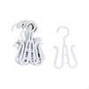 Shoe Storage Organizer, Adjustable Pullextendable Rack, Spacesaving Cabinet Hooks 10pcs