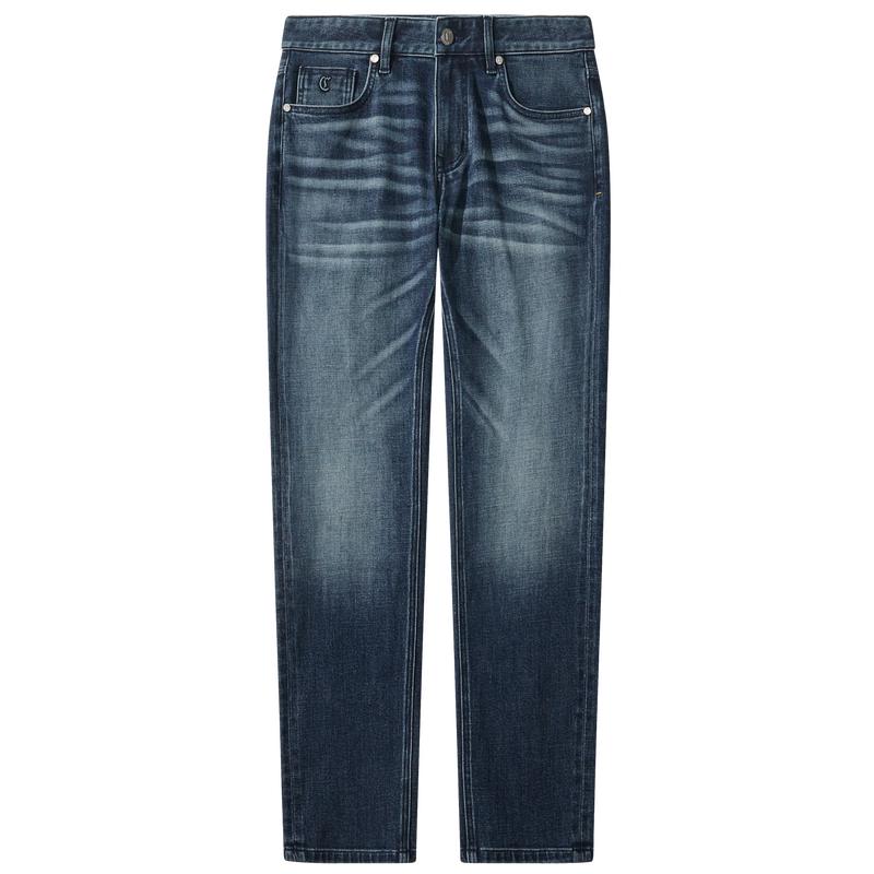 

CABBEEN Men s Washed High-Stretch Winter Jeans L /30