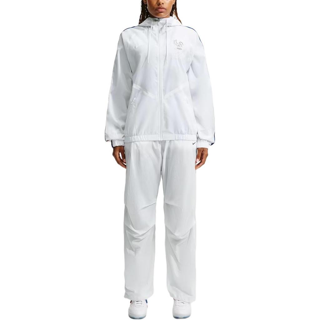 Nike Frankreich x Jacquemus Anthem Trainingsjacke Weiß Herren Oberbekleidung IH1614-100