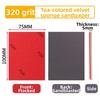 Multi-Purpose Wet Dry Sanding Sponge 75x100mm Grinding Sponge Pad  For Wood Furniture
