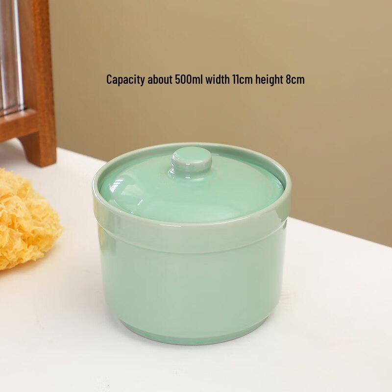 ZISIZ Earthenware Stew Pot with Lid