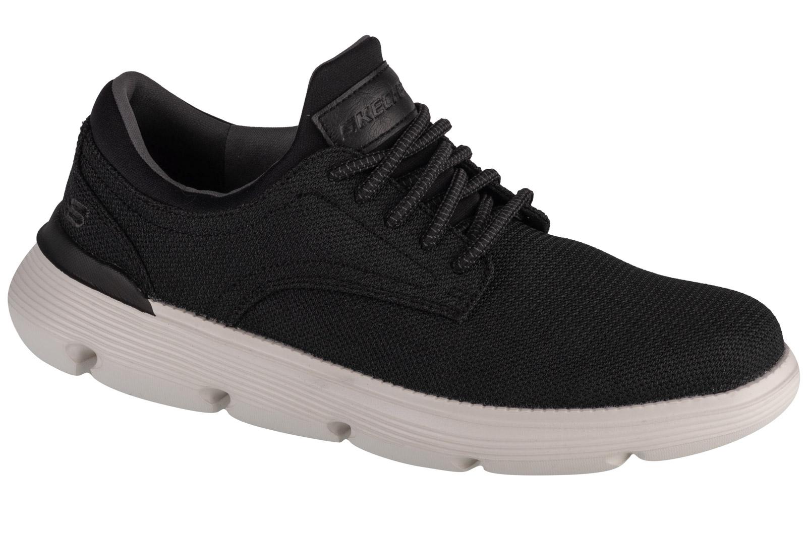 Skechers Garza - Reardon, Baskets noires pour hommes 45 noir