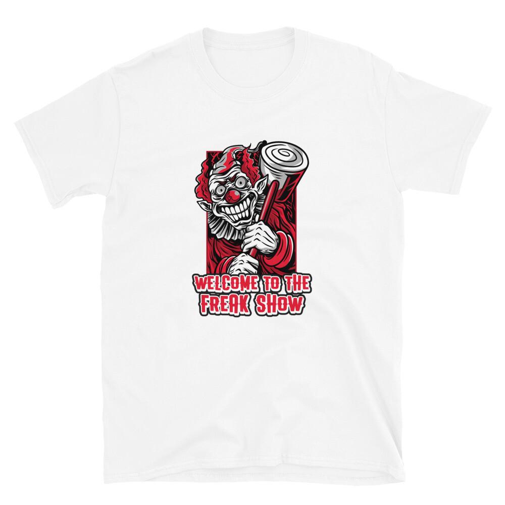 Scary Halloween Clown Funny Short-Sleeve Unisex T-Shirt S разноцветный