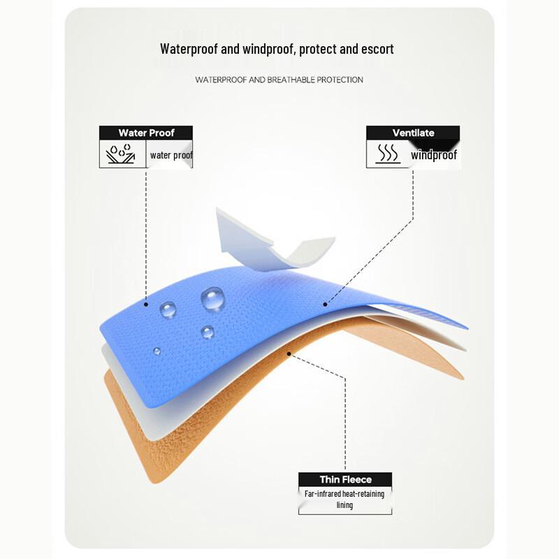 ROMON Men's Loose Straight Fit High-Elastic Business Casual Pants