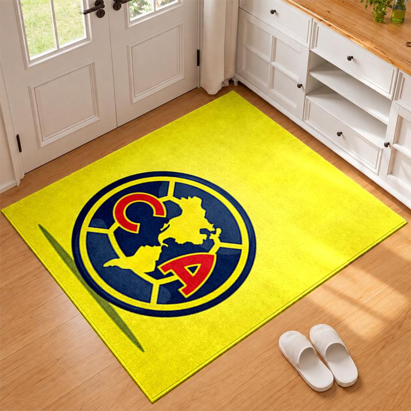 Club America Carpet Door Mat for Living Room or Bedroom Protective Mat Under Chair Office Decoration Christmas Gift Birthday Present
