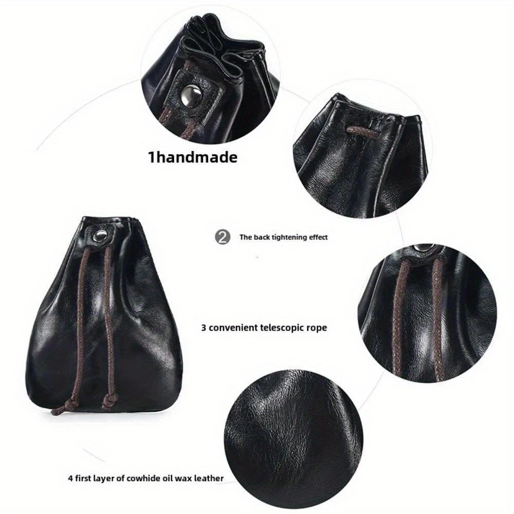 Men's Coin Purse Change Pouch Card Holder for Male Casual Mini Storage Bag Unisex Wallets Mini Purse