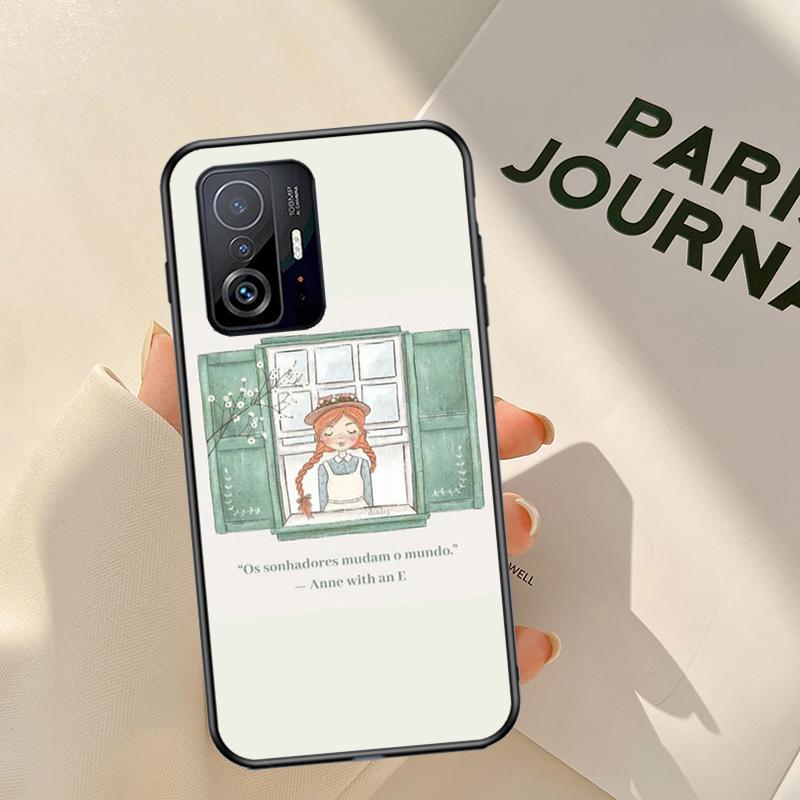 Anne with an E Fundas For POCO F3 X3 GT M3 M4 POCO X3 X4 Pro Case For Xiaomi Mi 11 Lite 12 11T Pro Cover