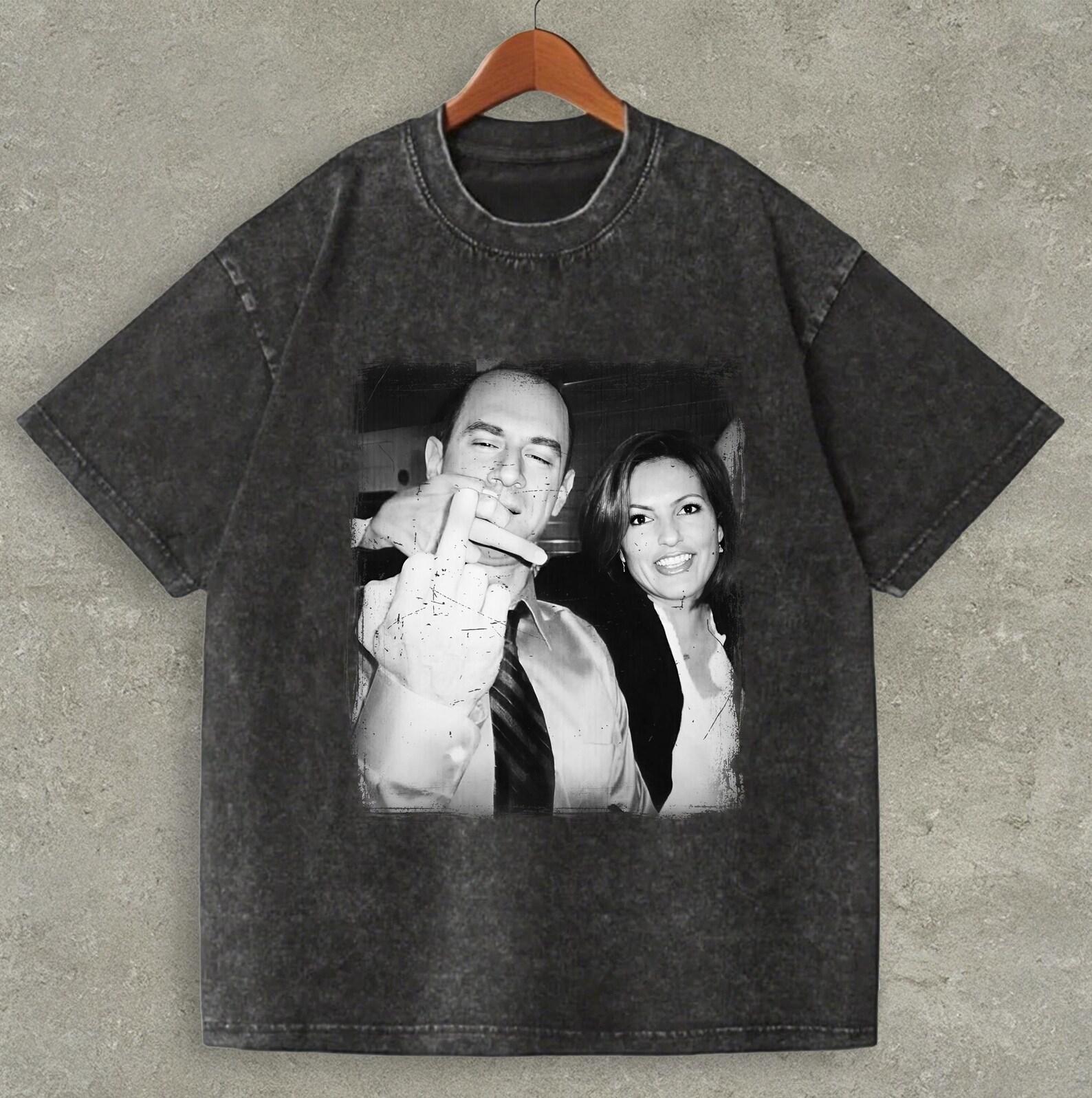 Elliot Stabler and Olivia Benson Vintage Graphic T-Shirt, Gift For Women and Man S