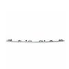 51117369897: Center Trim Bright Strip for BMW 730Li/740Li G11/G12