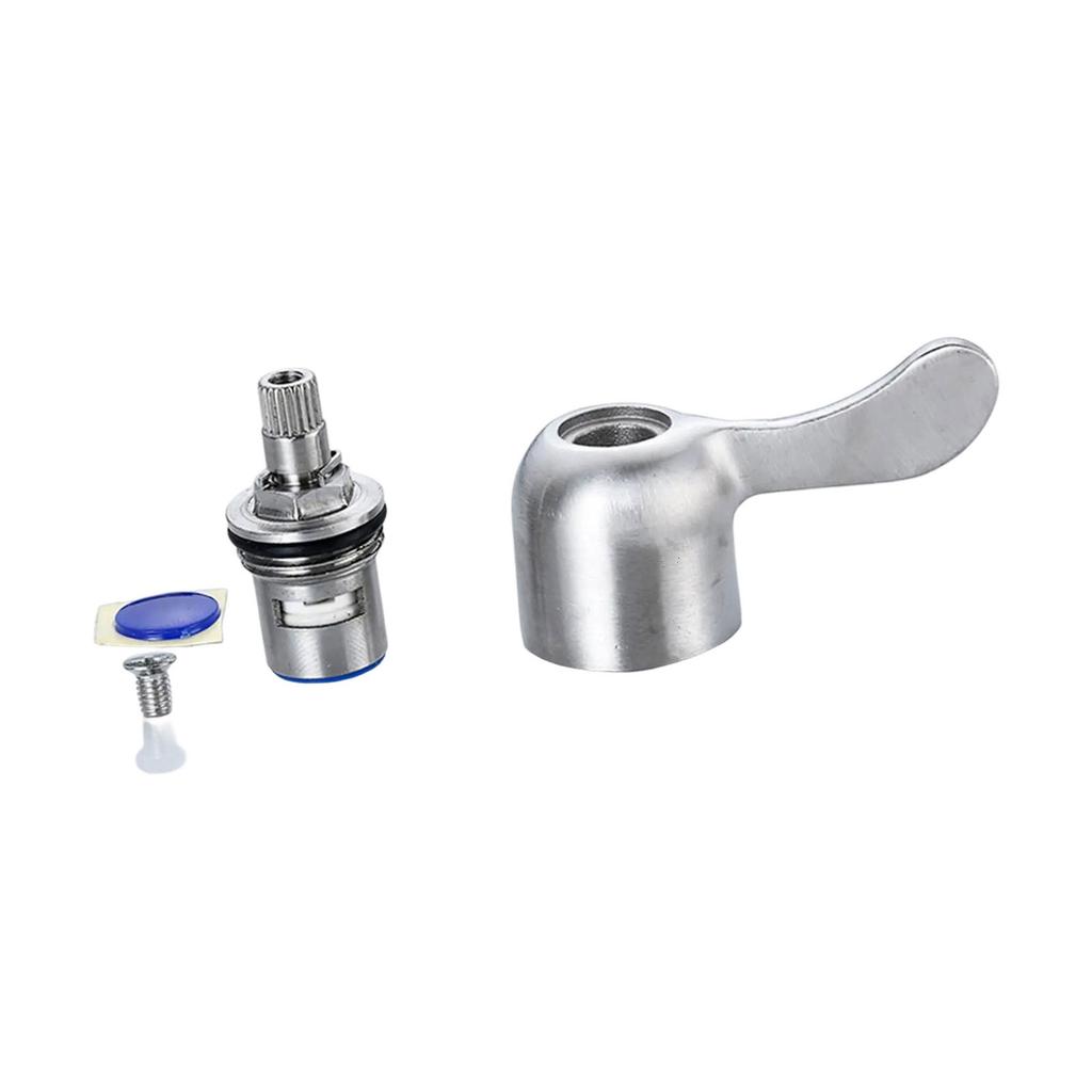 Ceramic Disc Stem Cartridge Faucet Valve Replacement Tap Valves Universals Faucet Switch Handle Faucet Repair Accessory