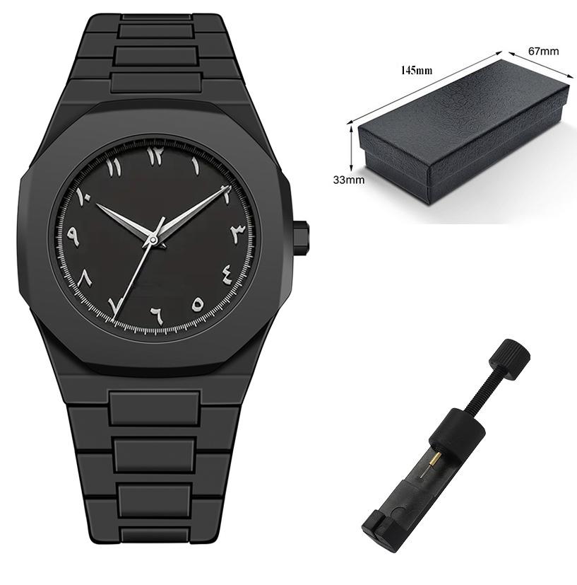 2025 New fashion Leisure minimalist men's women's watches light weight waterproof Arabic quartz watches relojes para hombre