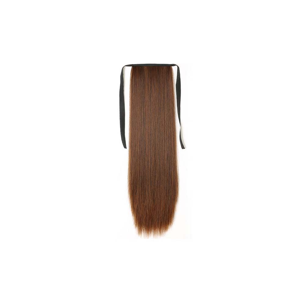 Ponytail Hair Accessories Long straight Wigs Drawstring Ponytail Synthetic Ponytail Hair Extension