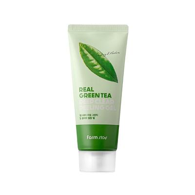 [1+1] Gel peeling profond au thé vert véritable Farm Stay 100 ml