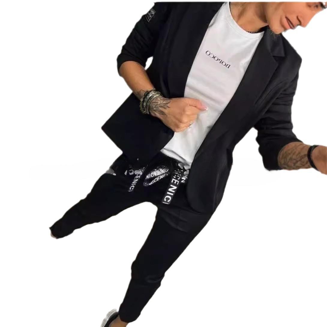 

Светло-серый женский повседневный костюм 2XL