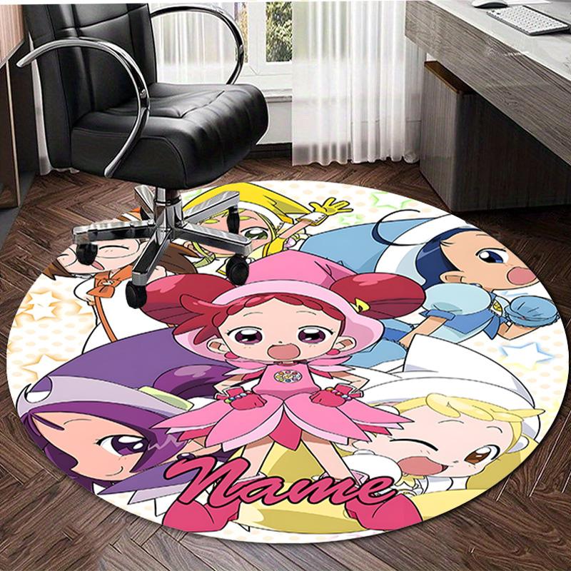 Customizable DoReMi2 Round Non-Slip Carpet - Ideal for Garden, Picnic, Office, Perfect for Decoration, Suitable For All Seasons