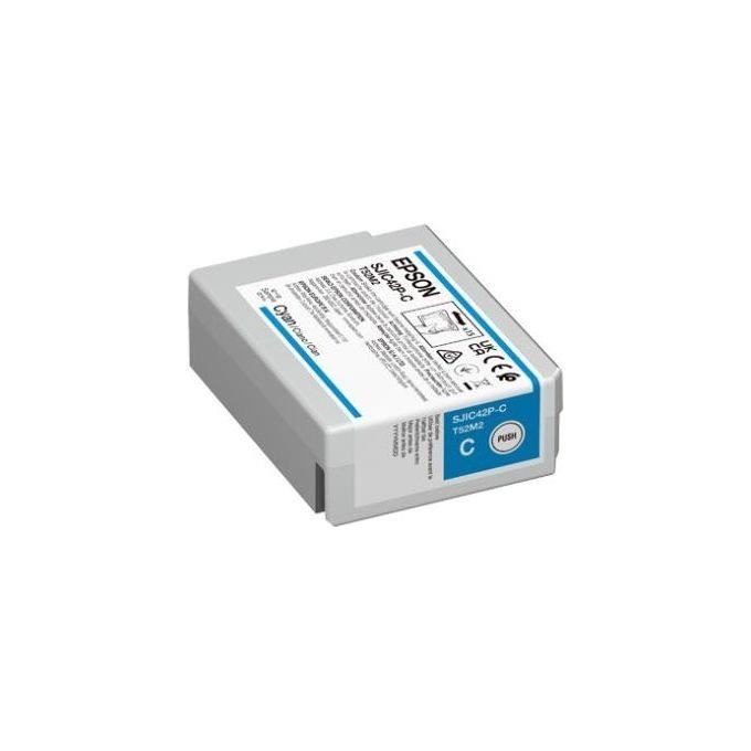 EPSON - BS LABEL CONSUMABLES U4 SJIC42P-C (Cyan) Cartridge