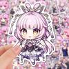Sunsyea Honkai: Star Rail Merch Fans Collection Role Stickers Fu Xuan 46 Pieces