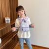 Adorable Cartoon Backpack For Kids Breathable Nylon School Bag With Reflective Strips