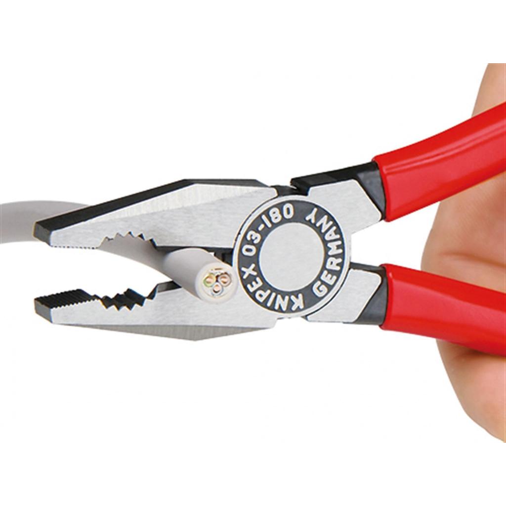 Knipex 03 01 Series Combination Pliers, Pvc Grips