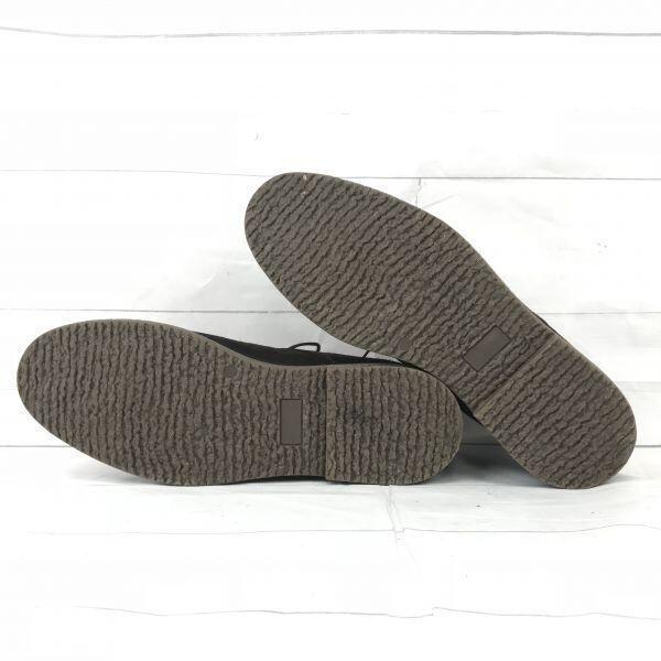 Alfani leather chukka boots 30.0 dark brown suede finish(USED)