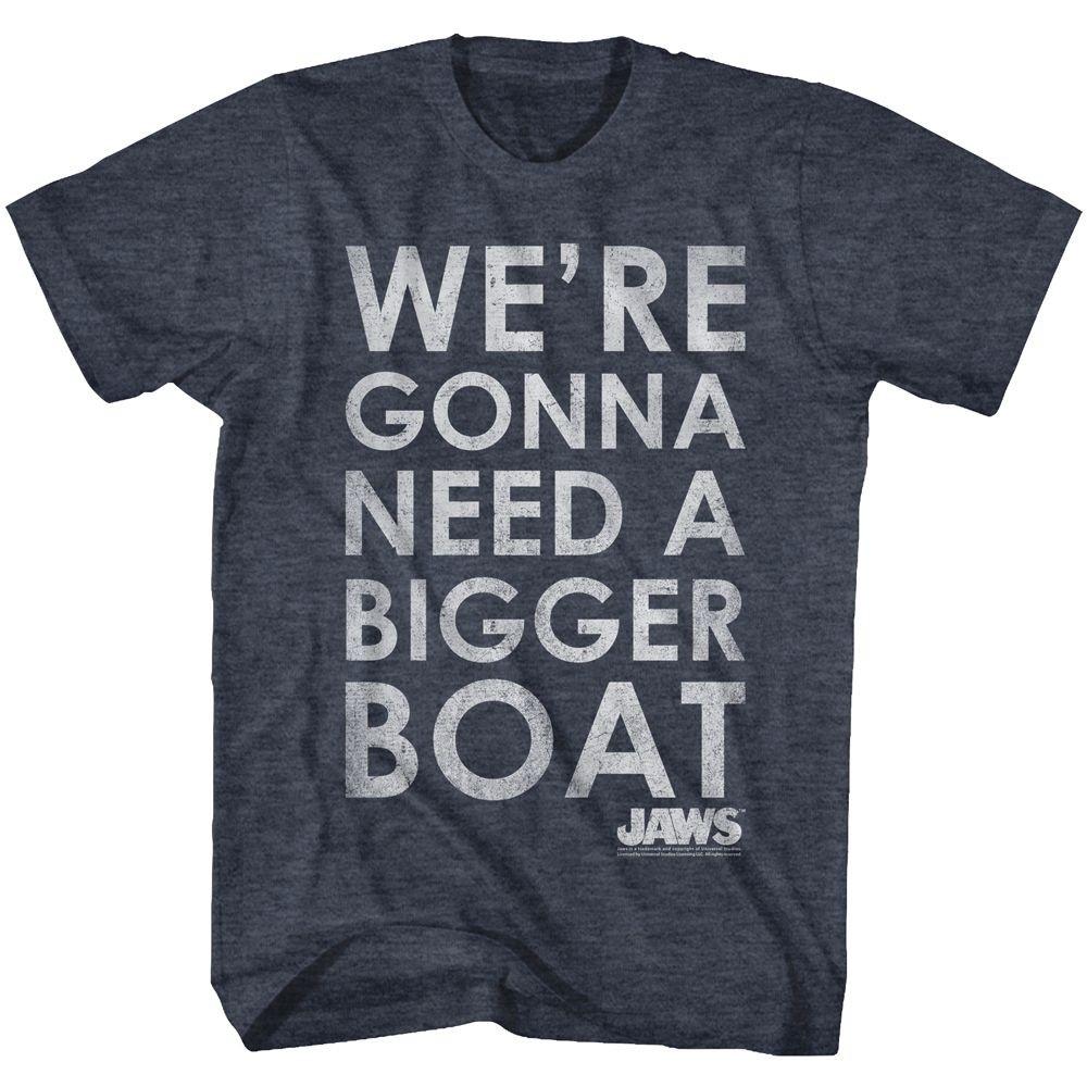 Jaws Bigger Boat Movie Shirt S