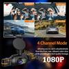 New 3/4 Lens 360 Degrees Dash Cam Auto WIFI Car DVR 1080P Video Recorder Rear view camera 24H Parking Monitor Car Assecories
