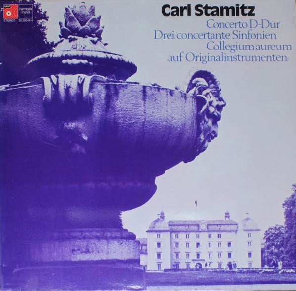 

LP Record CARL STAMITZ COLLEGIUM AUREUM Concerto Ddur Drei Concertante S 29290484 HARMONIA MUNDI Germany Classical Used