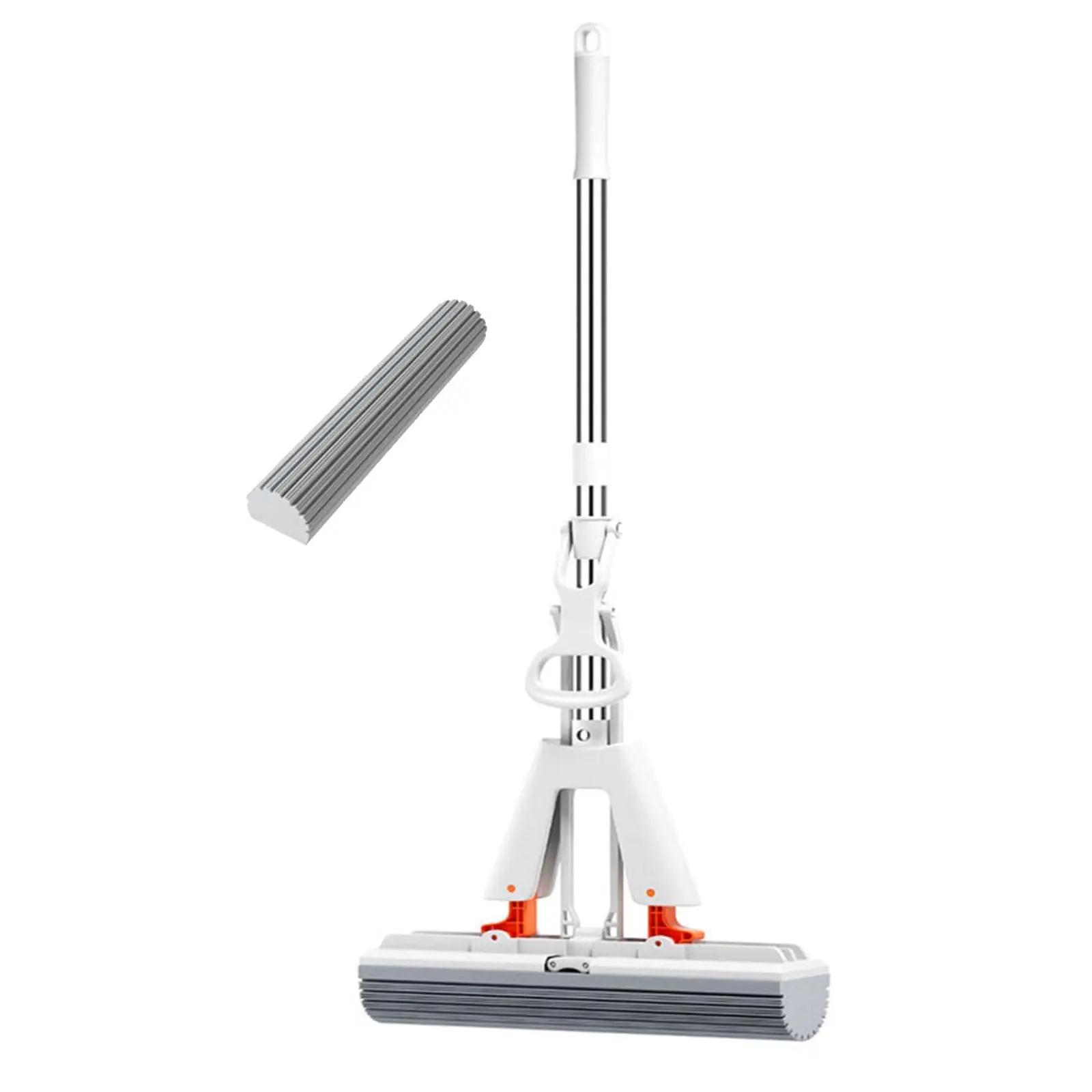 

1 шт. швабра с губкой ПВА для мытья полов, самозакручивающаяся швабра для ванной и кухонных плиточных полов, швабра для пола с губкой, очиститель