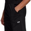 adidas Originals R.Y.V. Dungarees Solid Color Vintage Style Overalls Women Dungarees Black GN4261