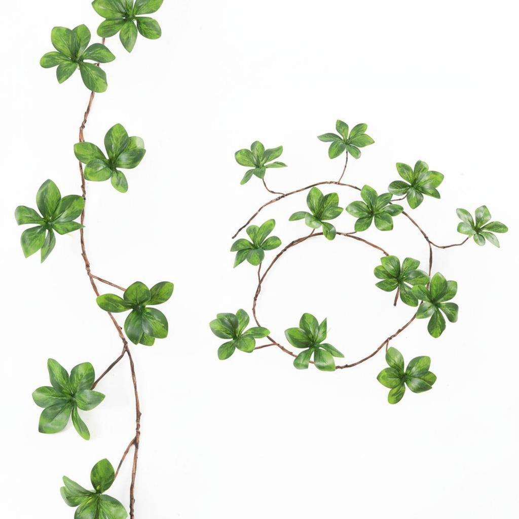 Decorative Dangling Vine Nordic Design Faux Hanging Leaves