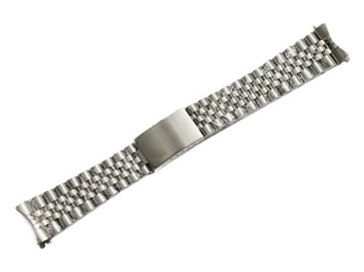 [Import King Original] Watch Parts Compatible with Rolex, Aftermarket Jubilee Bracelet for Men's Datejust, Polished Stainless Steel, 19mm, Old Model,