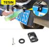 TESIN License Plate for Jeep Wrangler JK 2007 Up Car Rear License Plate Mounted Part Screws Bottle Opener Decoration Car