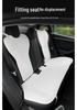 Tesla Model Y Refresh Seat Cushion Cover: Breathable, All-Season, Special Interior Modification.