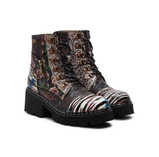 Черные ботильоны Laura Vita Kleo 07