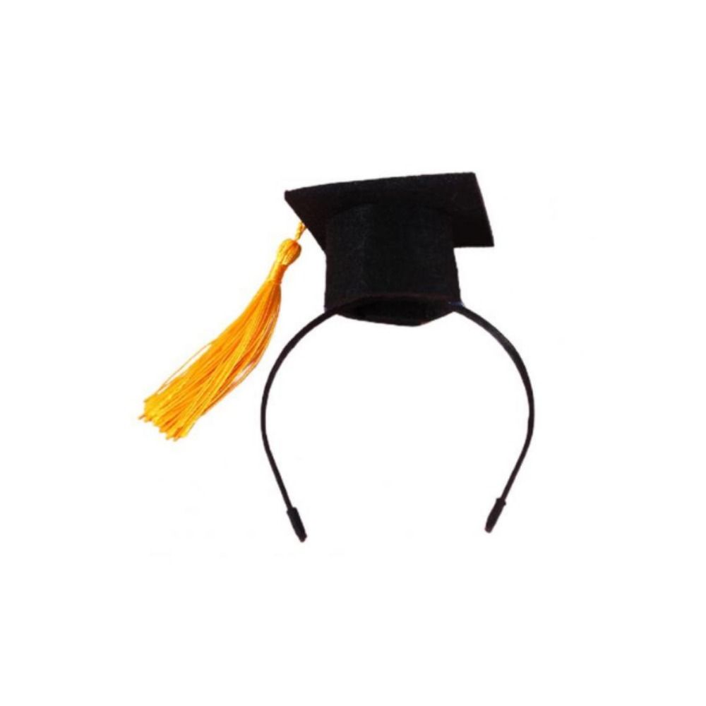 With Tassel Dog Dr. Hat Elastic Dog Degree Hat Puppy Headband Cat Graduation Cap  Photograph
