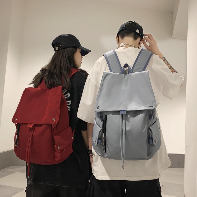 Schoolbag Student schoolbag Large capacity backpack Women's college style casual backpack Backpack Men's Korean version ins schoolbag