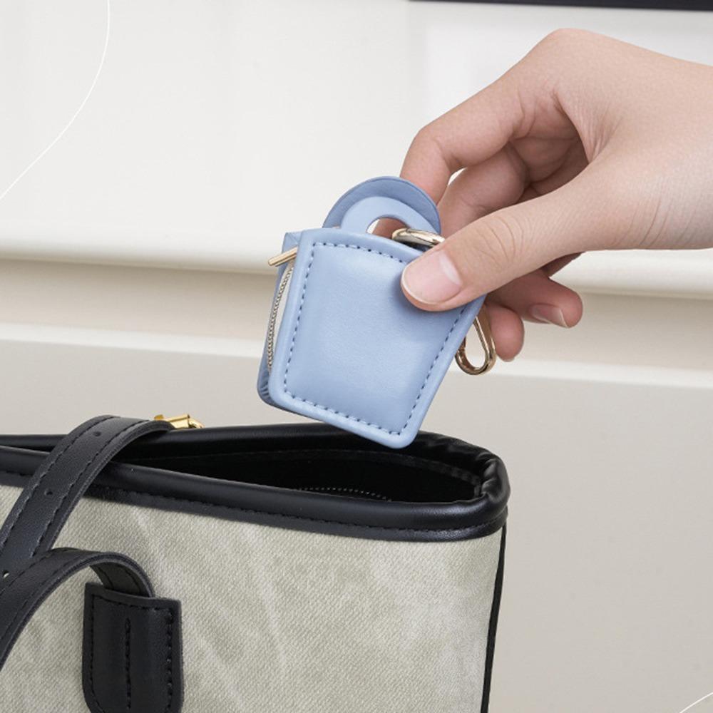 Cute Mini PU Jewelry Box With Keychain Bracelet Storage Boxes Jewelry Display Box  Wedding