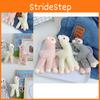 Soft Alpaca Plush Keychain Durable And Cute Keyring Backpack And Bookbag Ornament