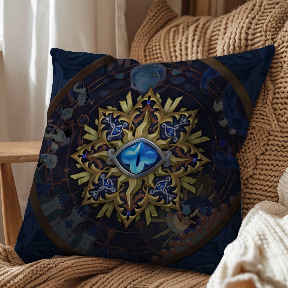CRK newest game Cookie Run Kingdom Pillow Case Office Cushions Suitable For Sofa Car Bedroom Decorative Cushion Cover